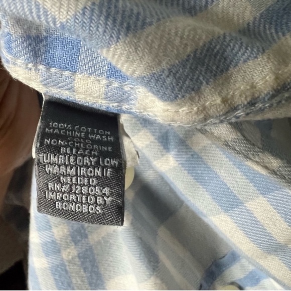 Bonobos Soft Brushed Cotton Slim Plaid Flannel 2XL - Picture 5 of 7